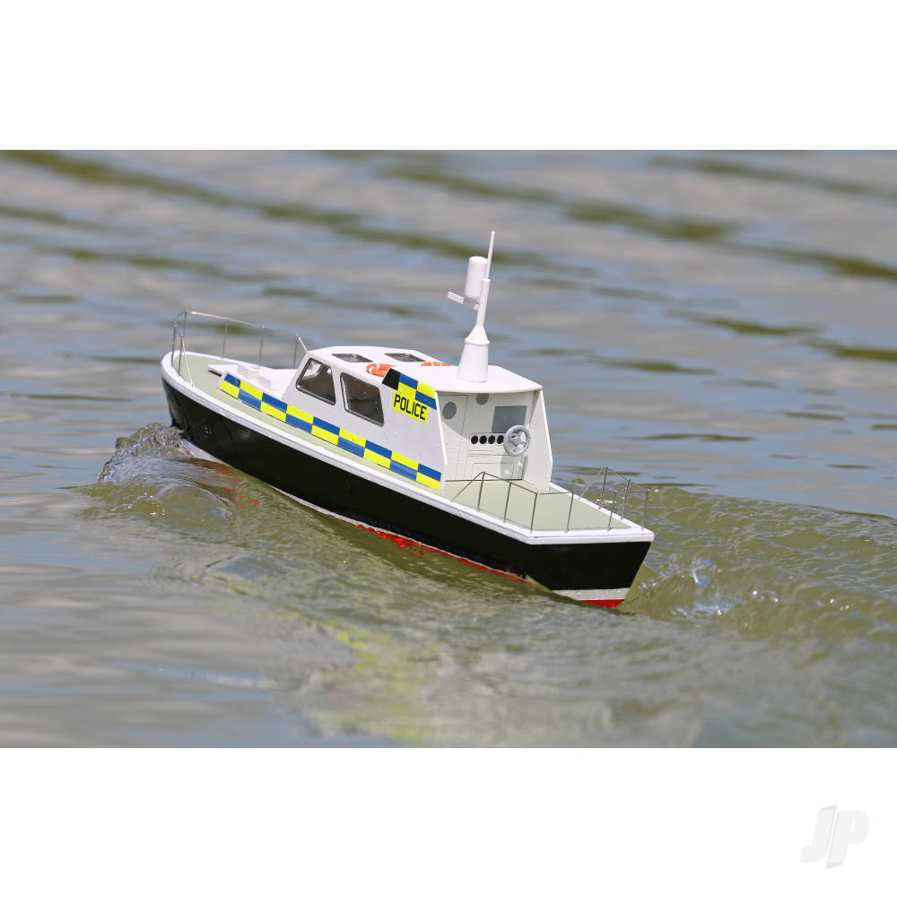 The Wooden Model Boat Company Police Launch Kit 400mm WBC1002 14