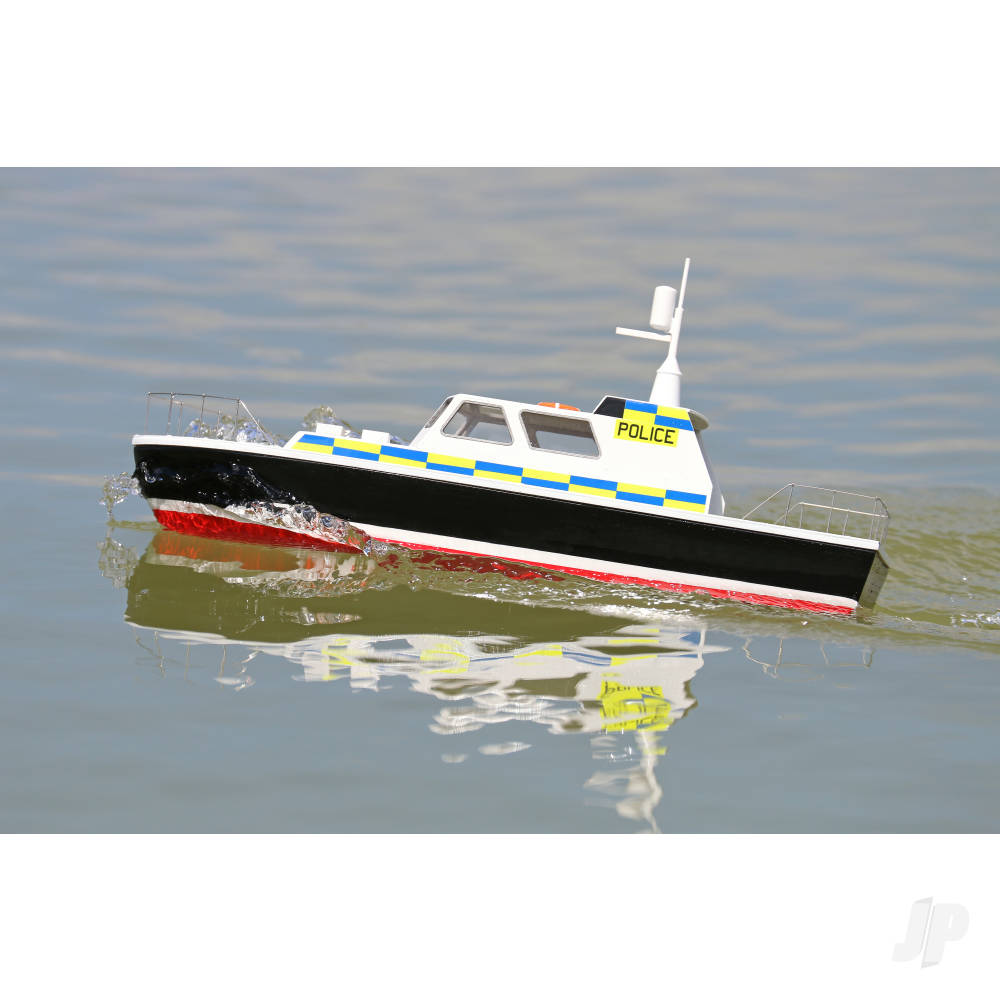 The Wooden Model Boat Company Police Launch Kit 400mm WBC1002 15