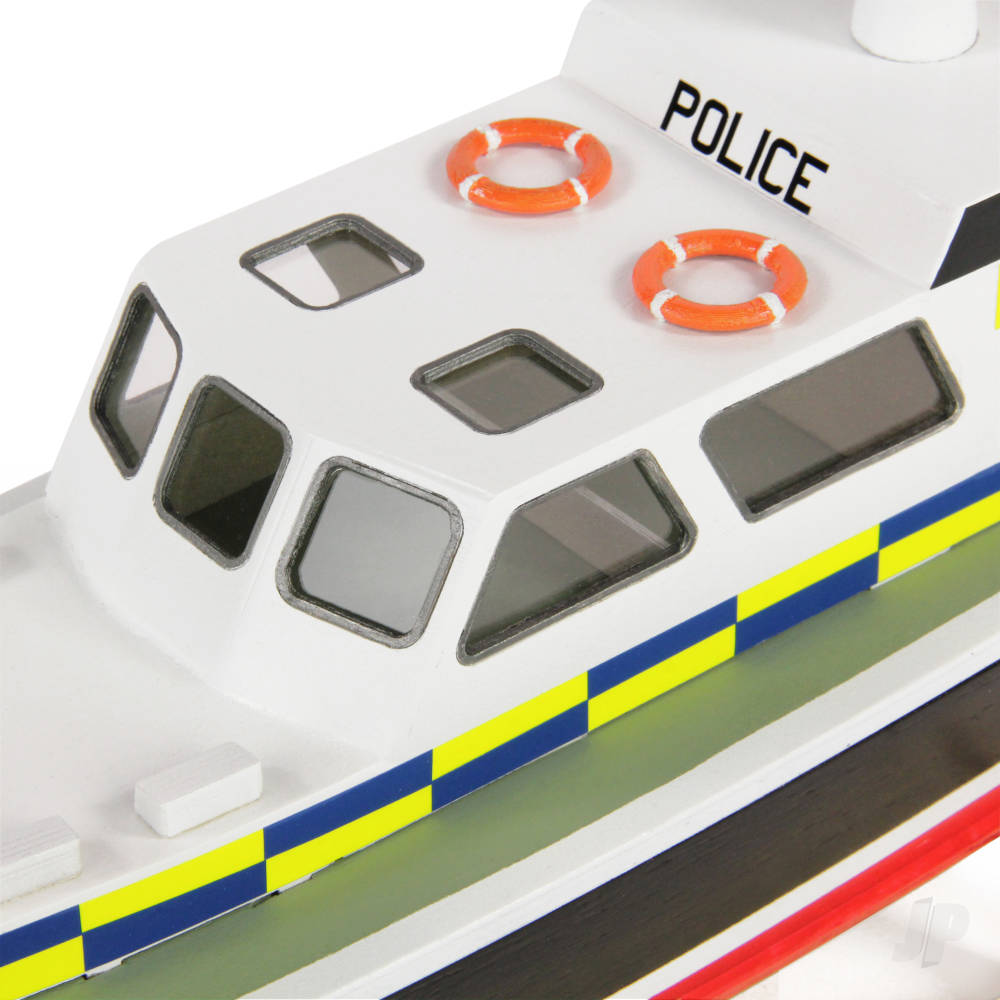 The Wooden Model Boat Company Police Launch Kit 400mm WBC1002 3