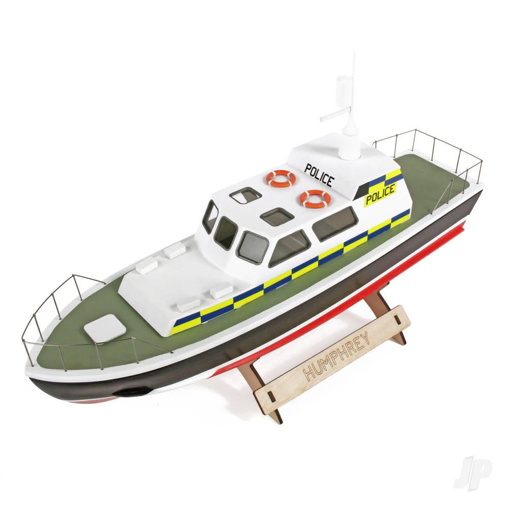 The Wooden Model Boat Company Police Launch Kit 400mm WBC1002 5