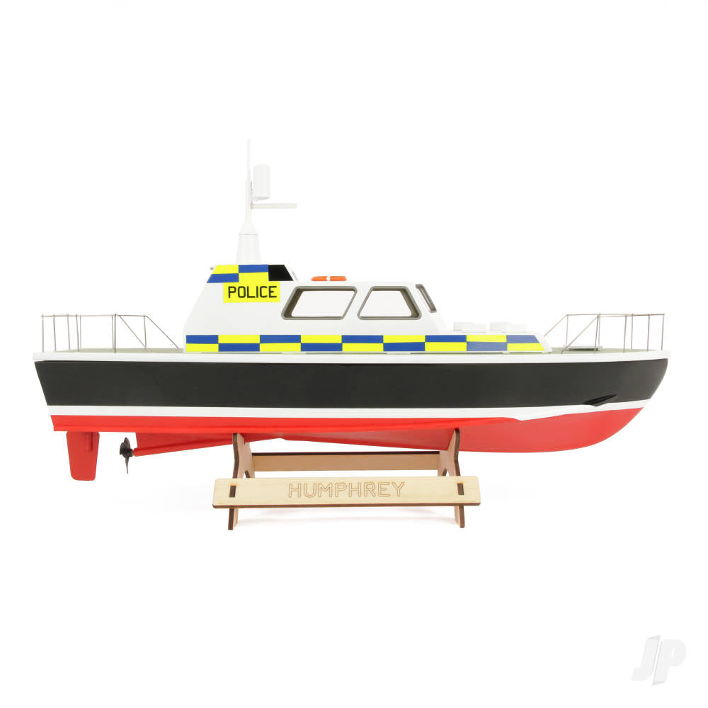 The Wooden Model Boat Company Police Launch Kit 400mm WBC1002 7