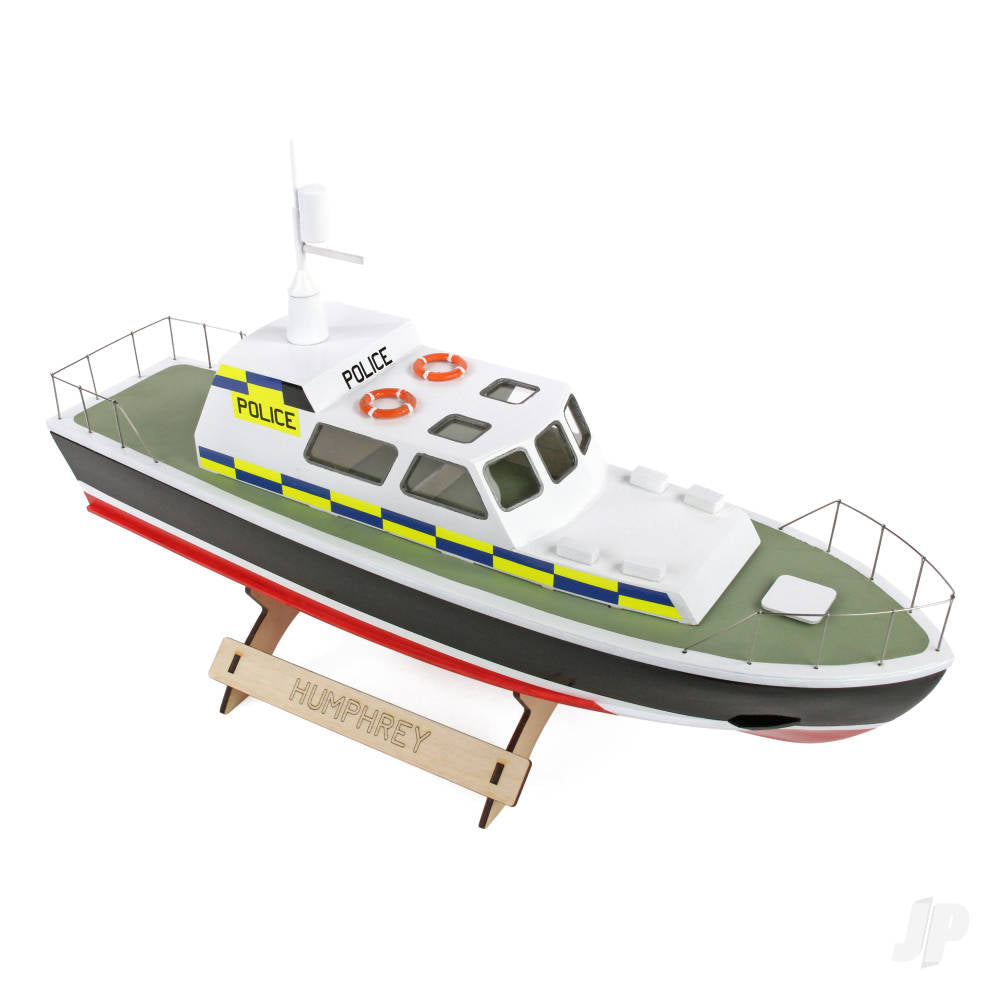 The Wooden Model Boat Company Police Launch Kit 400mm WBC1002 Main