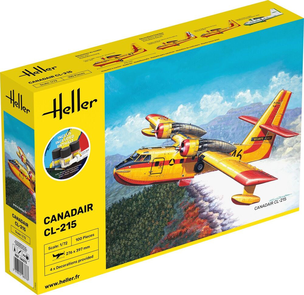 Heller 1:72 Gift Set - Canadair Cl-215