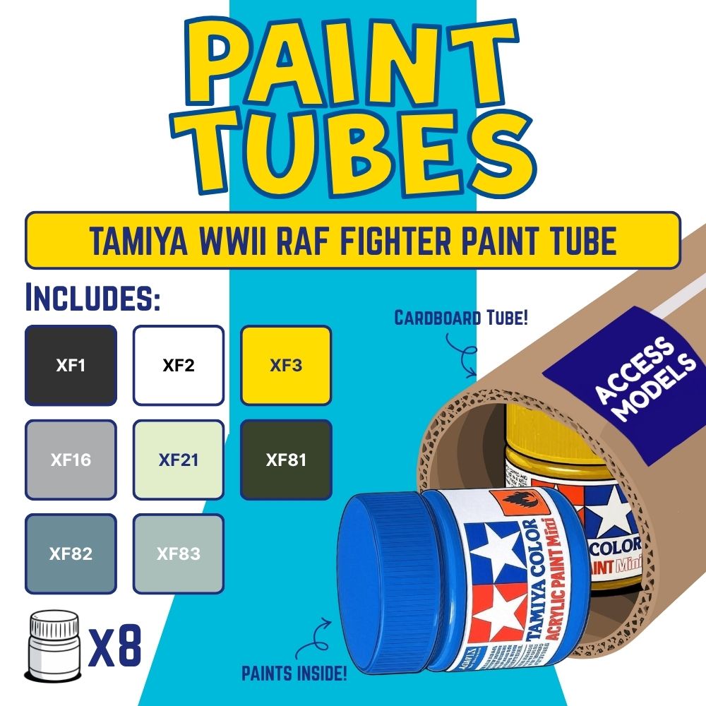 Tamiya paint tube RAF Version