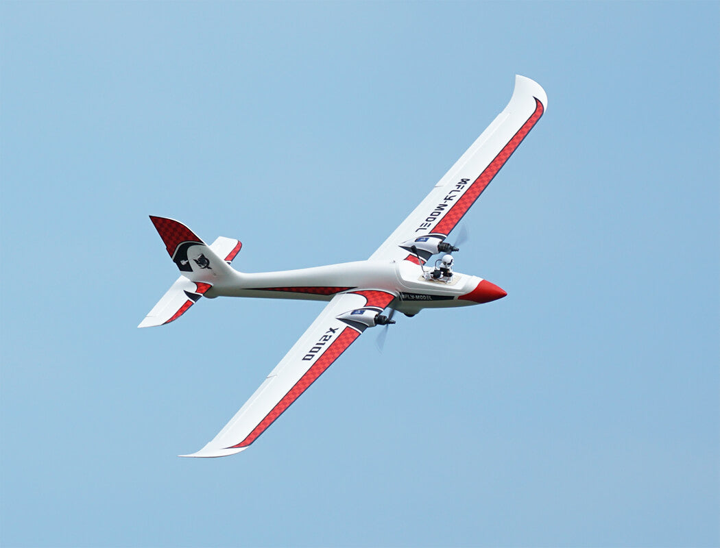 XFLY SWIFT X2100 TWIN GLIDER WITHOUT TX/RX/BATT XF113P-X