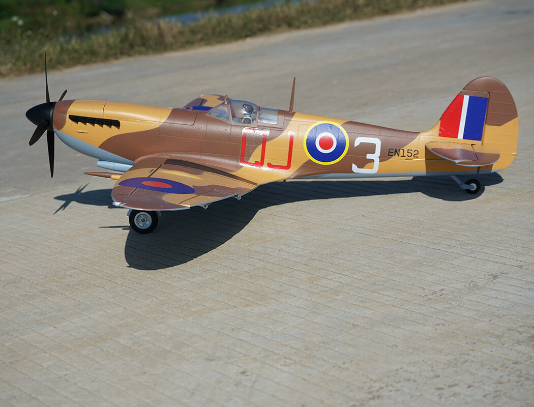 Xfly Supermarine Spitfire Mk.IX 1200mm - Brown w/o TX/RX/Battery