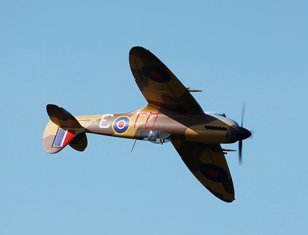 XFLY SUPERMARINE SPITFIRE MKIX BARE FOAM 1200MM WITHOUT TX/RX/BAT XF123P-BF