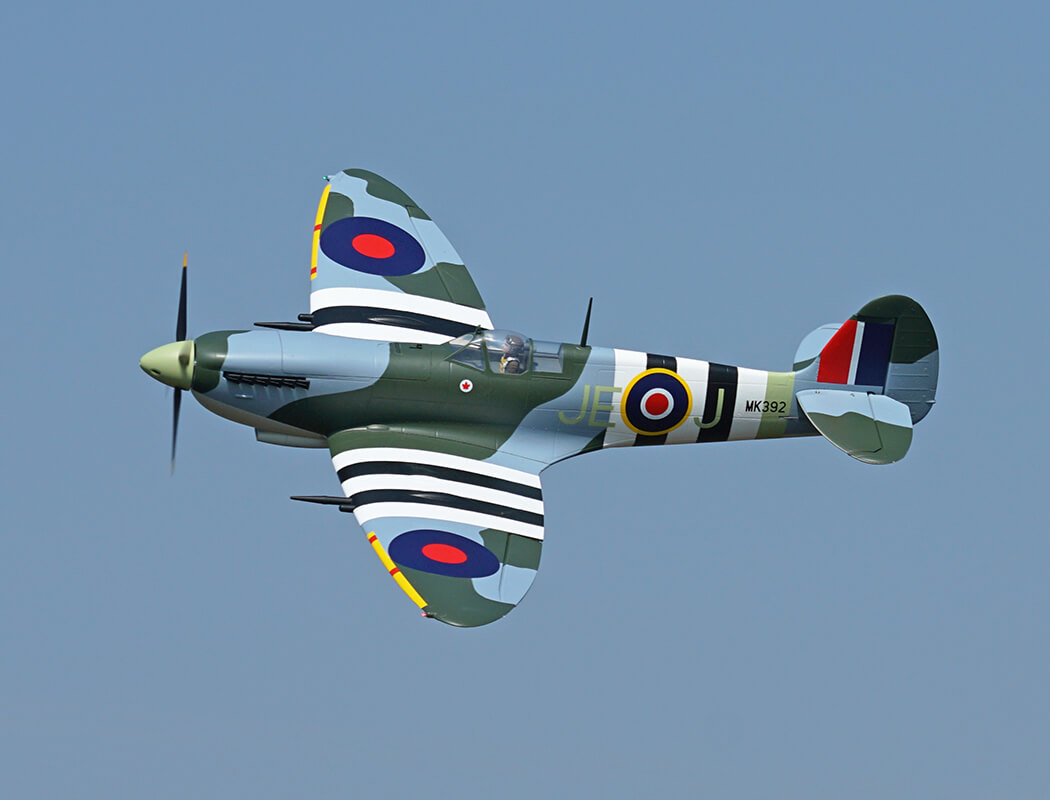 XFLY SUPERMARINE SPITFIRE MKIX BARE FOAM 1200MM WITHOUT TX/RX/BAT XF123P-BF