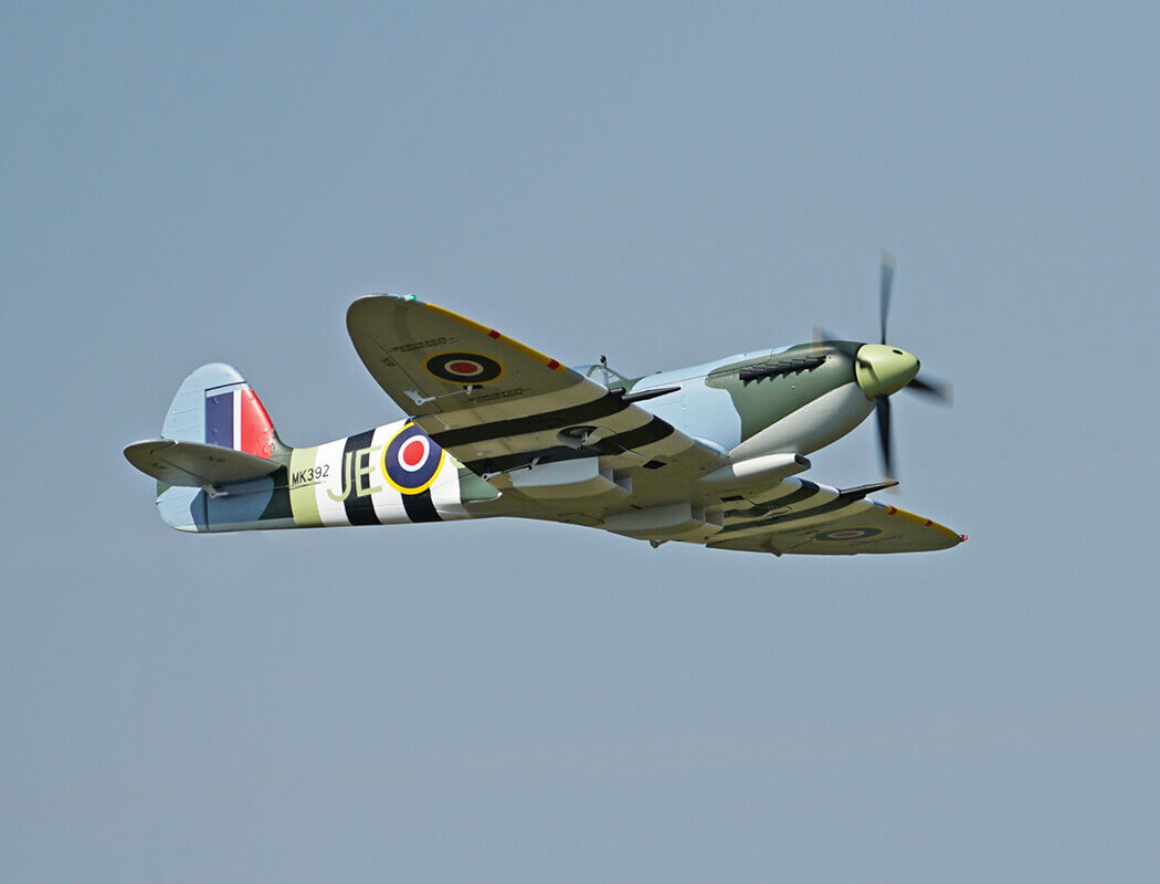 XFLY SUPERMARINE SPITFIRE MKIX BARE FOAM 1200MM WITHOUT TX/RX/BAT XF123P-BF