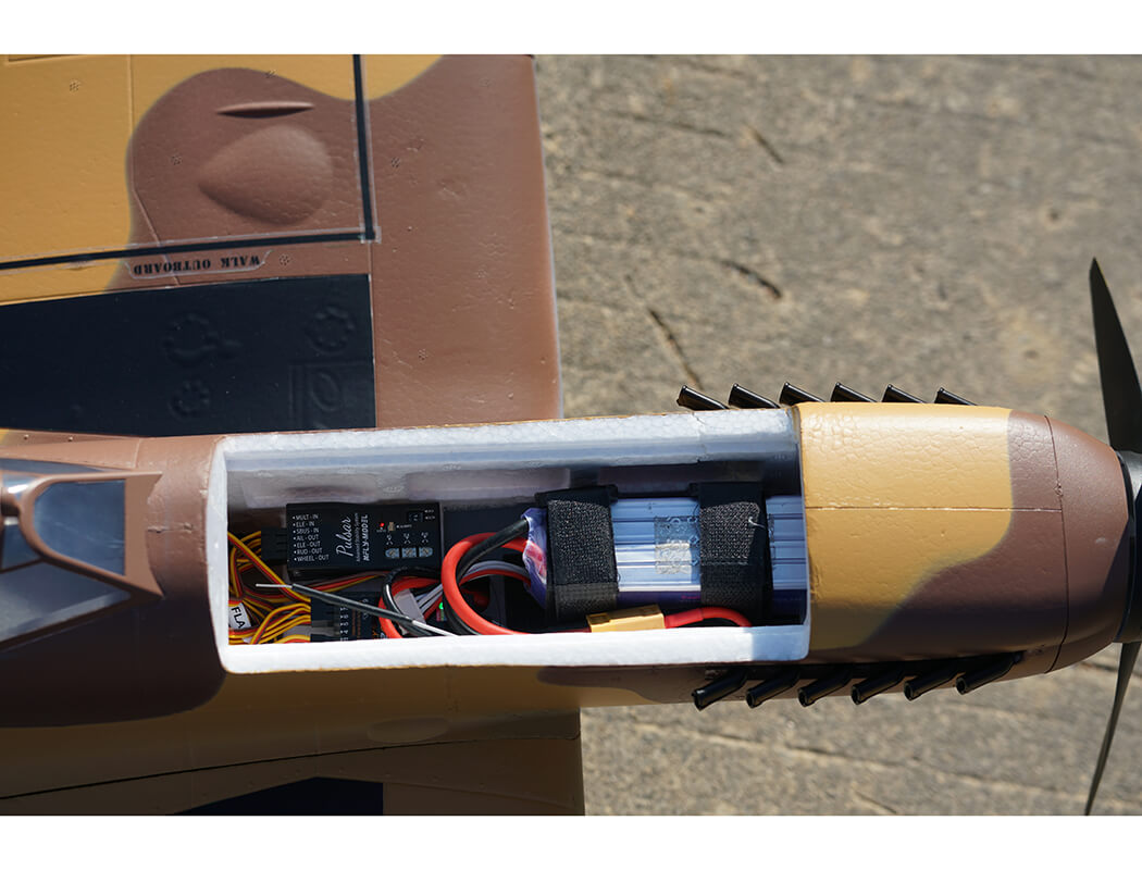 XFLY SUPERMARINE SPITFIRE MKIX BARE FOAM 1200MM WITHOUT TX/RX/BAT XF123P-BF