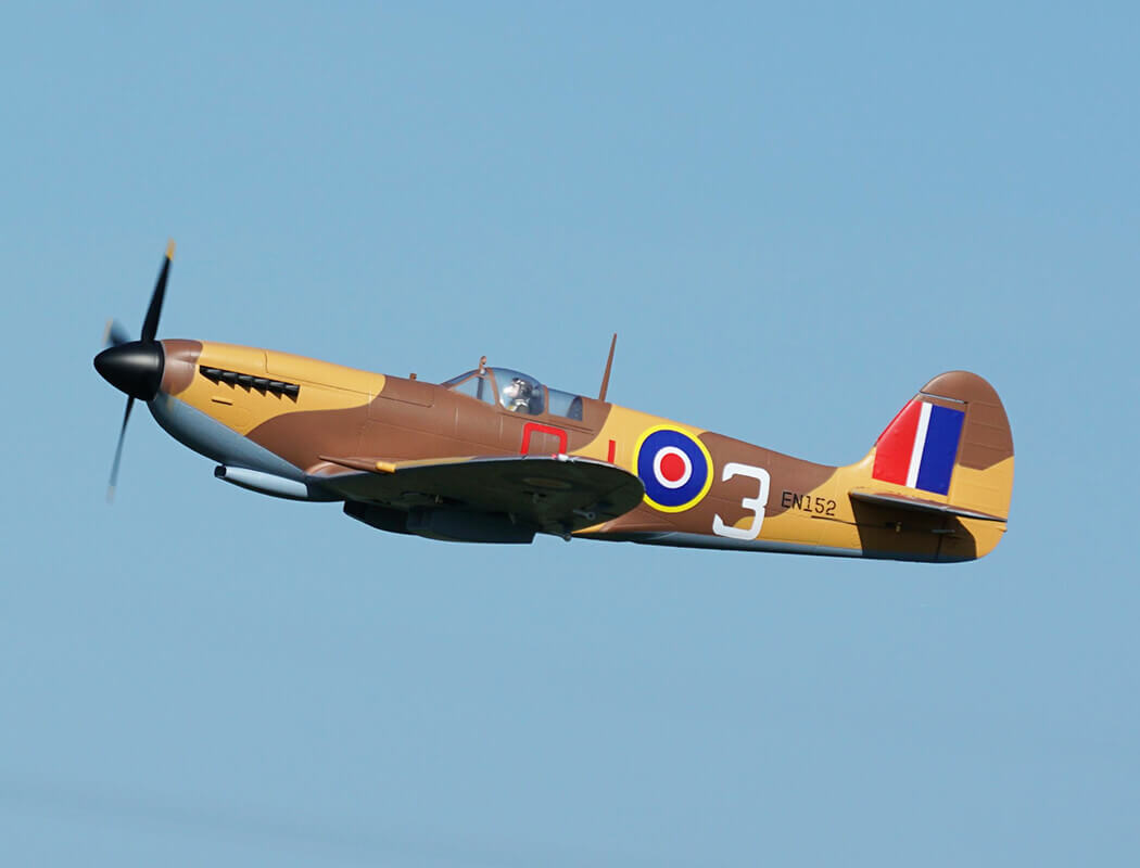 XFLY SUPERMARINE SPITFIRE MKIX BARE FOAM 1200MM WITHOUT TX/RX/BAT XF123P-BF