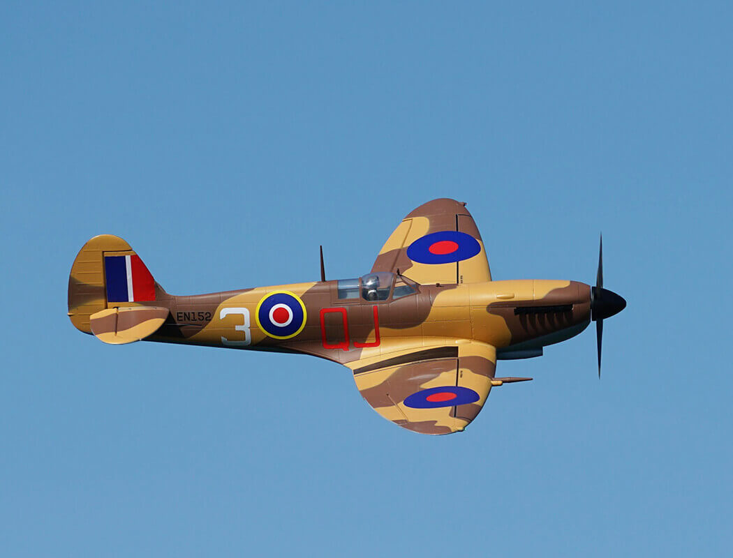 XFLY SUPERMARINE SPITFIRE MKIX BARE FOAM 1200MM WITHOUT TX/RX/BAT XF123P-BF