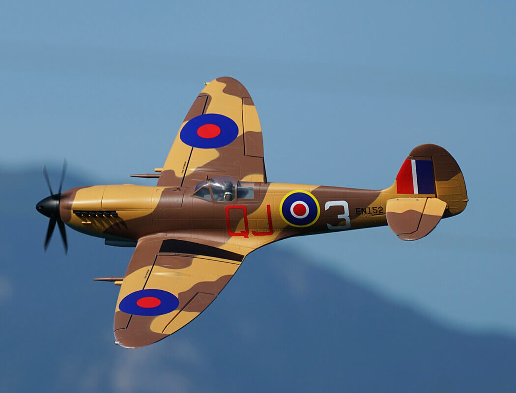 XFLY SUPERMARINE SPITFIRE MKIX BARE FOAM 1200MM WITHOUT TX/RX/BAT XF123P-BF