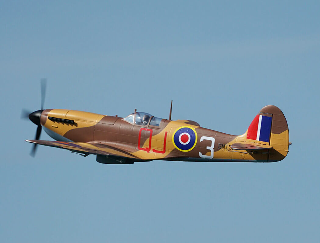 XFLY SUPERMARINE SPITFIRE MKIX BARE FOAM 1200MM WITHOUT TX/RX/BAT XF123P-BF