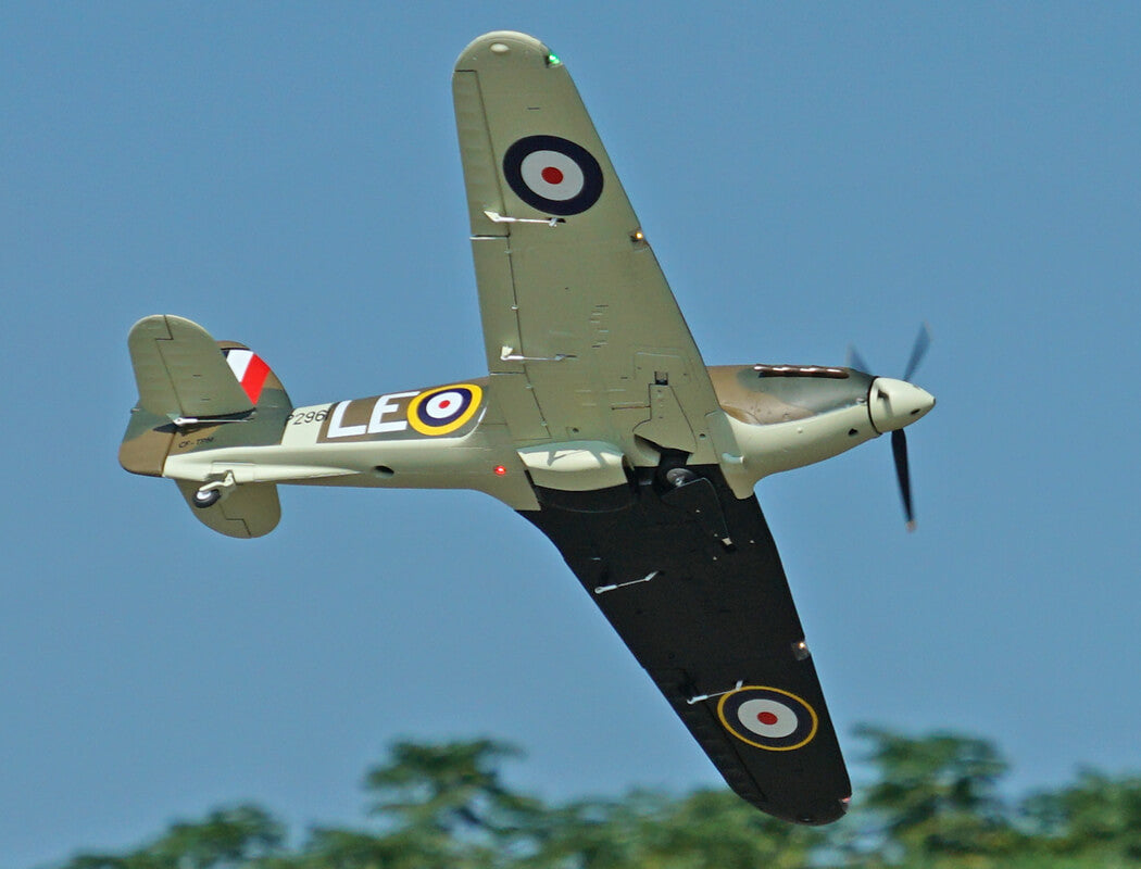X-Fly Xfly Hawker Hurricane Mk1 Brown/Green 1200Mm Pnp XF126P-B