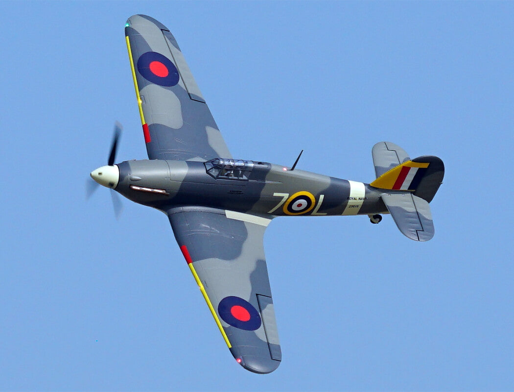 X-Fly Xfly Hawker Sea Hurricane Mk1 Grey/Green 1200Mm Pnp XF126P-N