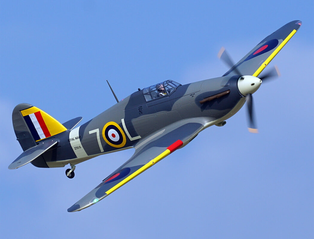 X-Fly Xfly Hawker Sea Hurricane Mk1 Grey/Green 1200Mm Pnp XF126P-N