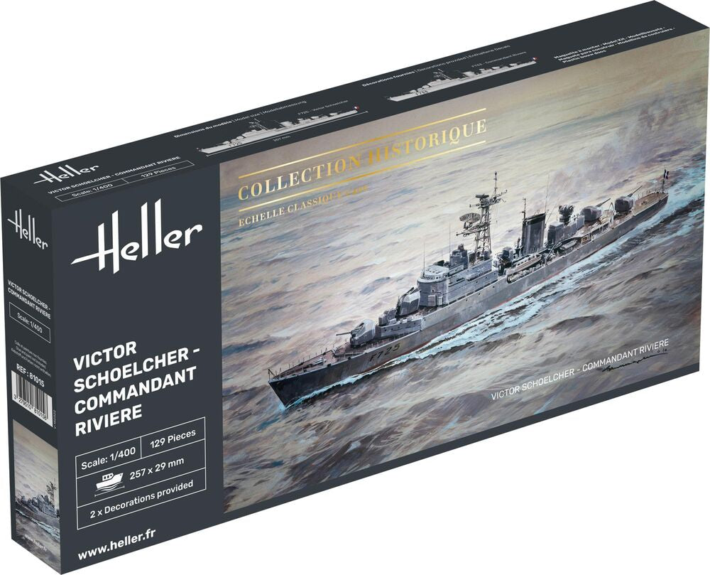 Heller 1:400 - Victor Schoelch er - Commandant Riviere