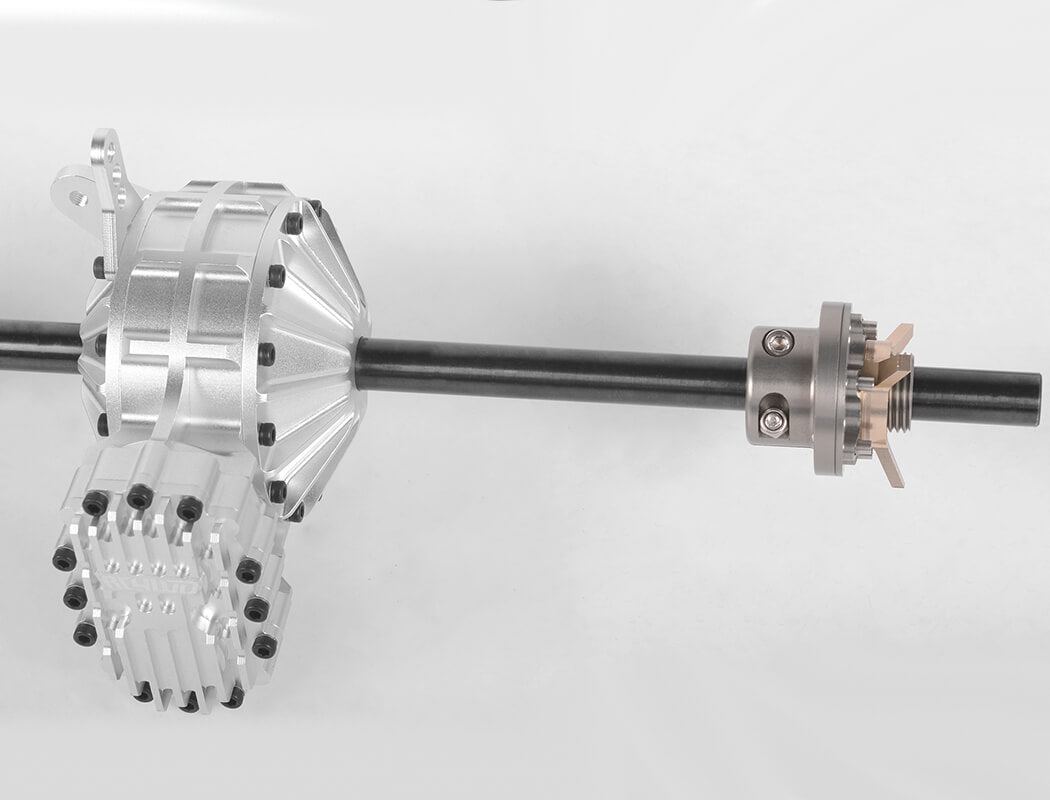 RC4WD 1/4 SCALE ALUMINUM REAR AXLE W/QUICK CHANGE GEARS (SKELL Z-A0130