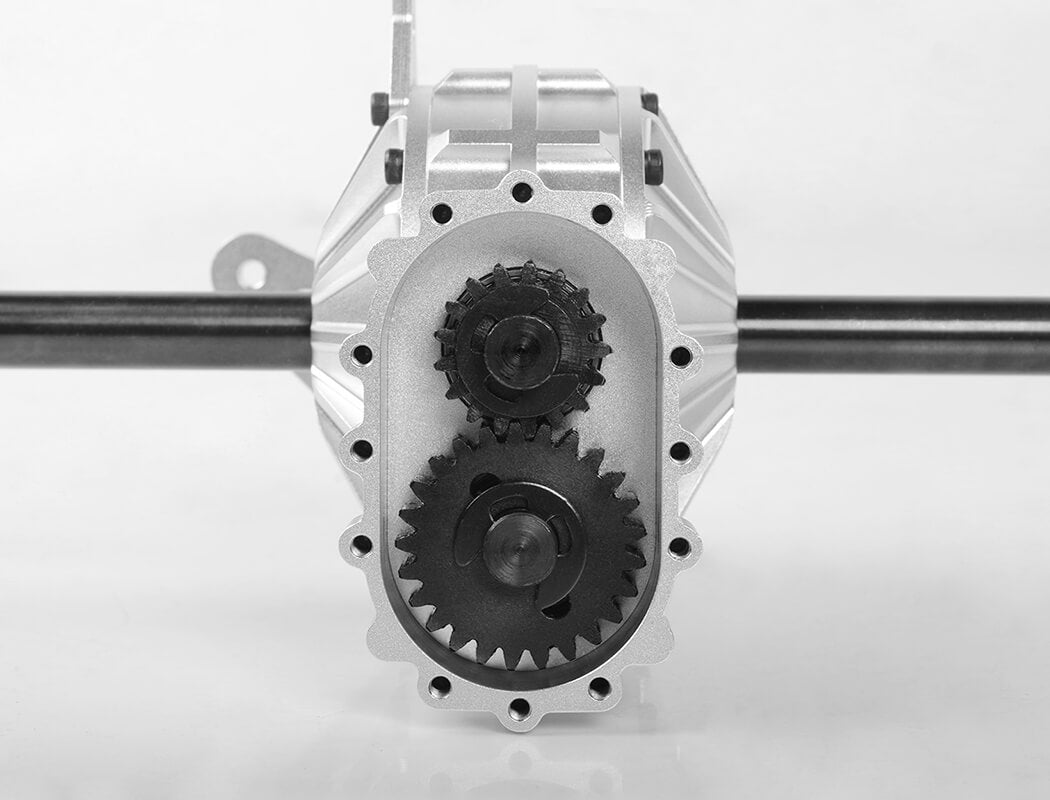 RC4WD 1/4 SCALE ALUMINUM REAR AXLE W/QUICK CHANGE GEARS (SKELL Z-A0130