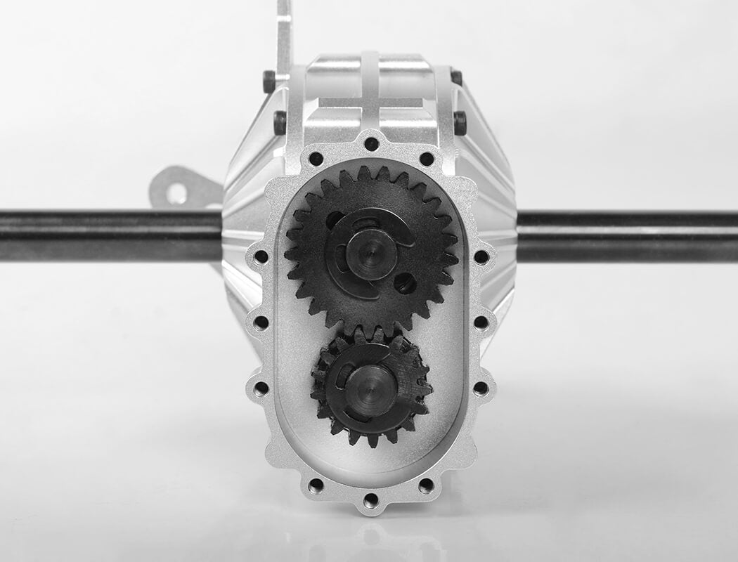 RC4WD 1/4 SCALE ALUMINUM REAR AXLE W/QUICK CHANGE GEARS (SKELL Z-A0130