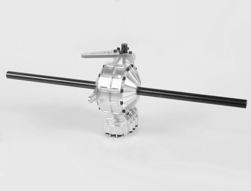 RC4WD 1/4 SCALE ALUMINUM REAR AXLE W/QUICK CHANGE GEARS (SKELL Z-A0130