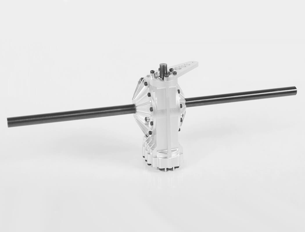 RC4WD 1/4 SCALE ALUMINUM REAR AXLE W/QUICK CHANGE GEARS (SKELL Z-A0130