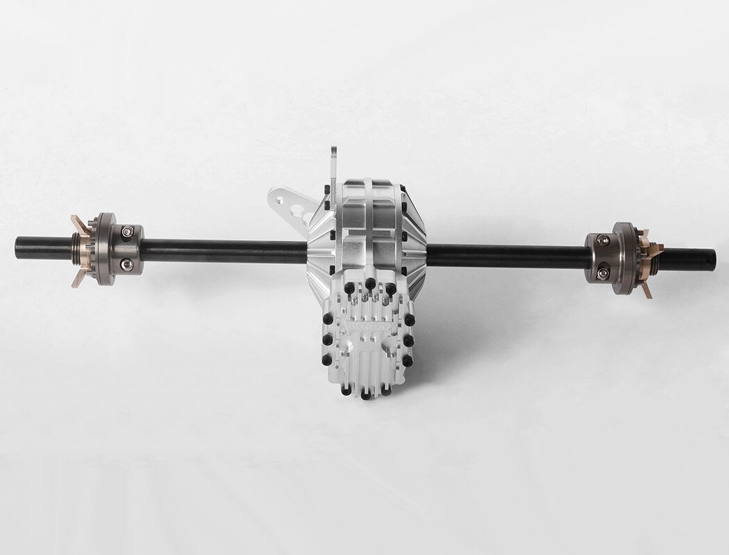 RC4WD 1/4 SCALE ALUMINUM REAR AXLE W/QUICK CHANGE GEARS (SKELL Z-A0130