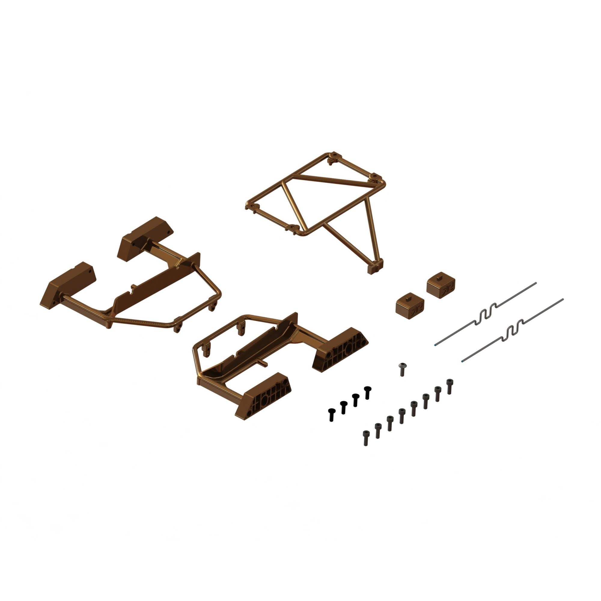 Desert Truck Body Roll Cage Set, Bronze: GROM