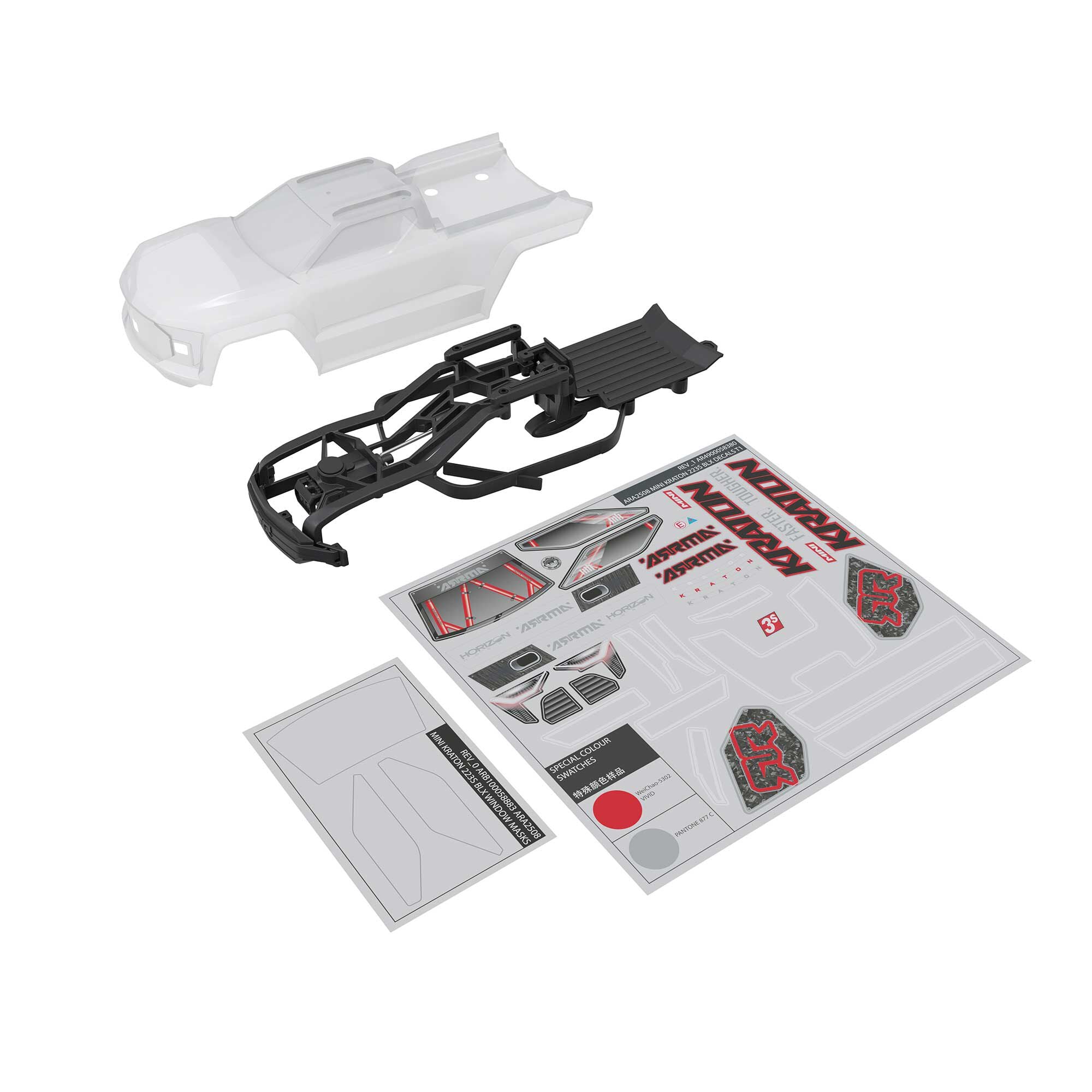 MINI KRATON Body, Clear