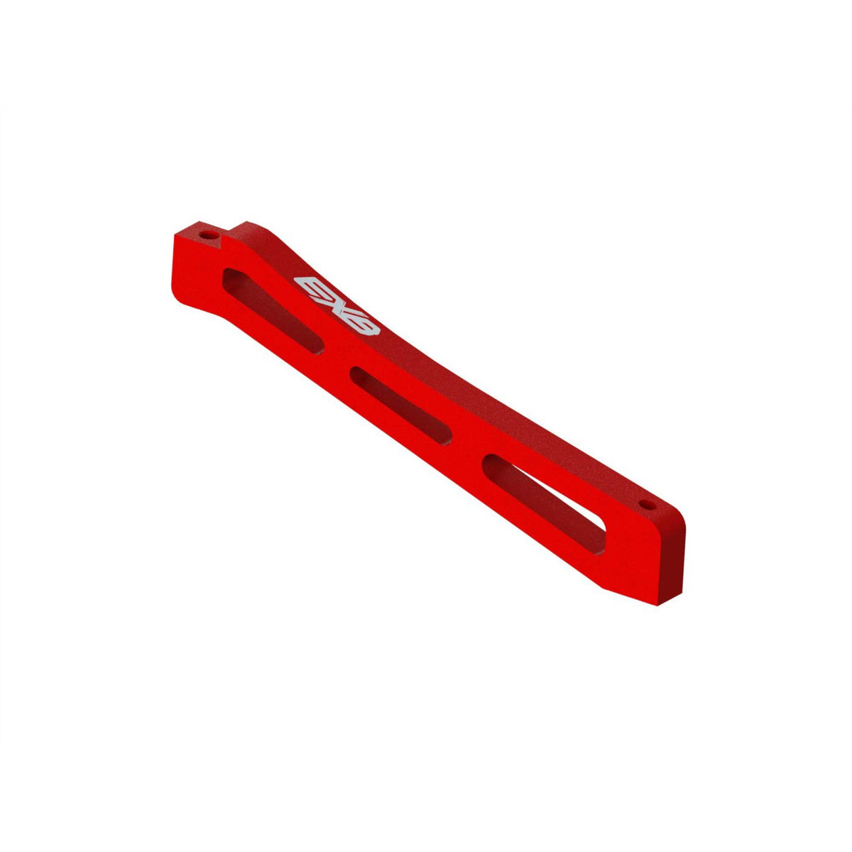 Front Center Chassis Brace Aluminum 98mm Red