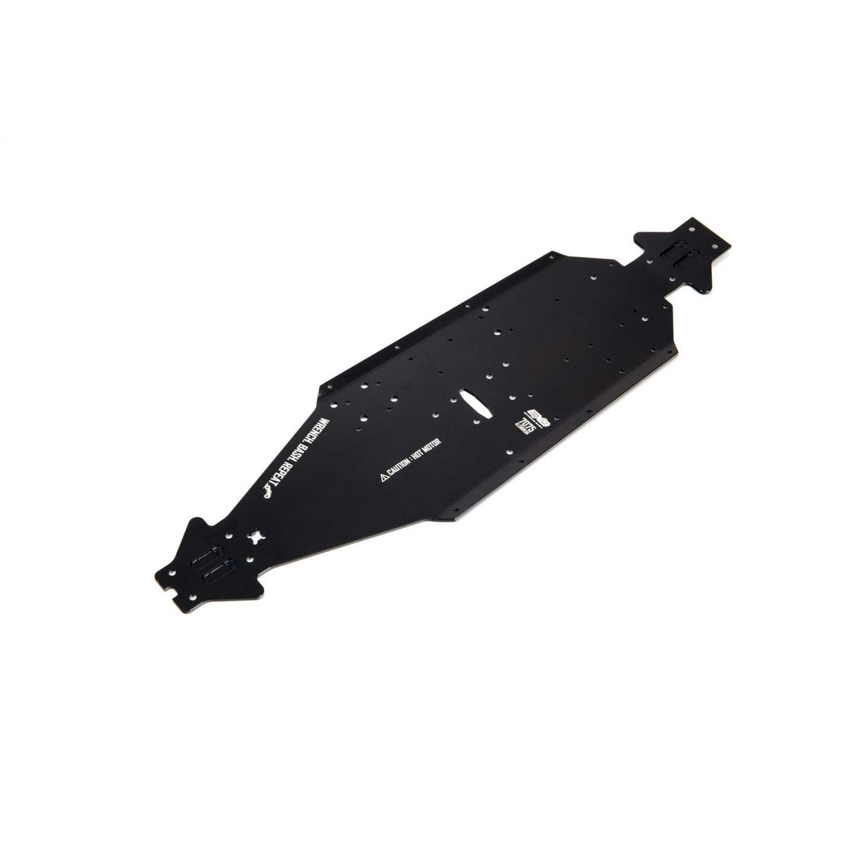 Aluminum Chassis CNC 7075 T6 LWB Black