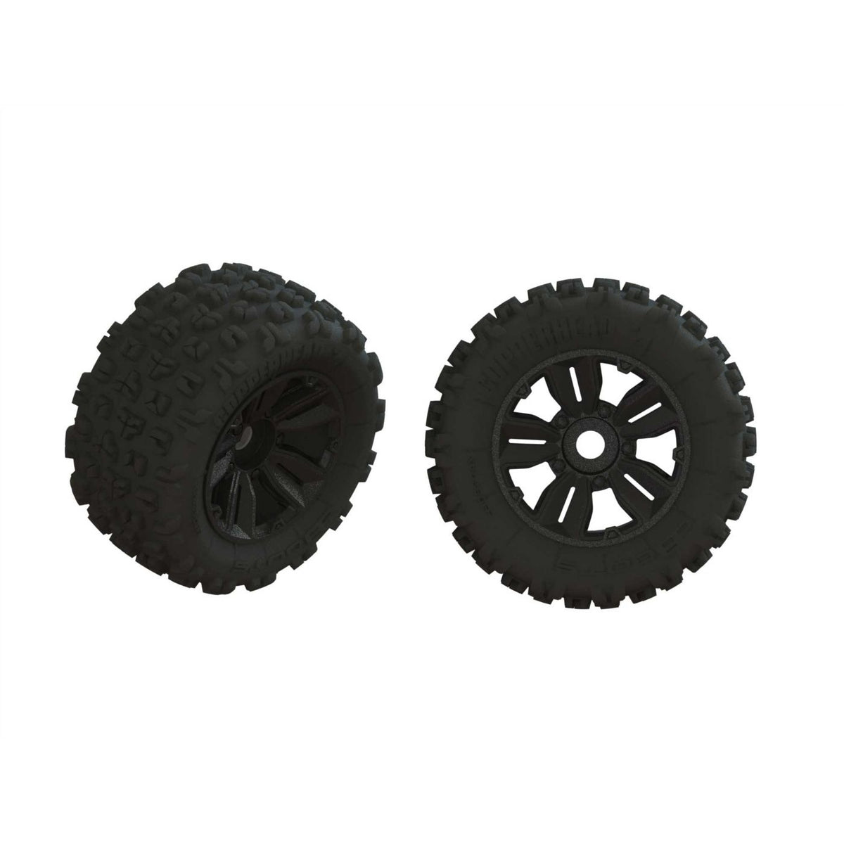 Dboots &#39;Copperhead2 S-Block MT&#39; 8S Tire Set Glued 24mm H (2)