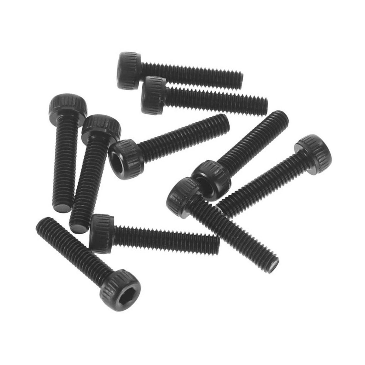 M2.6x12mm Cap Head Screw Black (10)