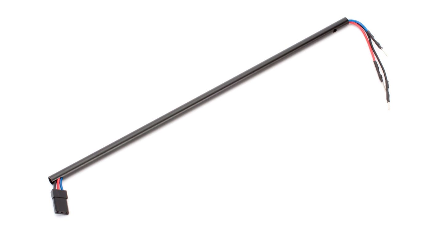 Blade Tail Boom w/ Tail Motor Wires: 200 SR X - RC Aircraft Spares