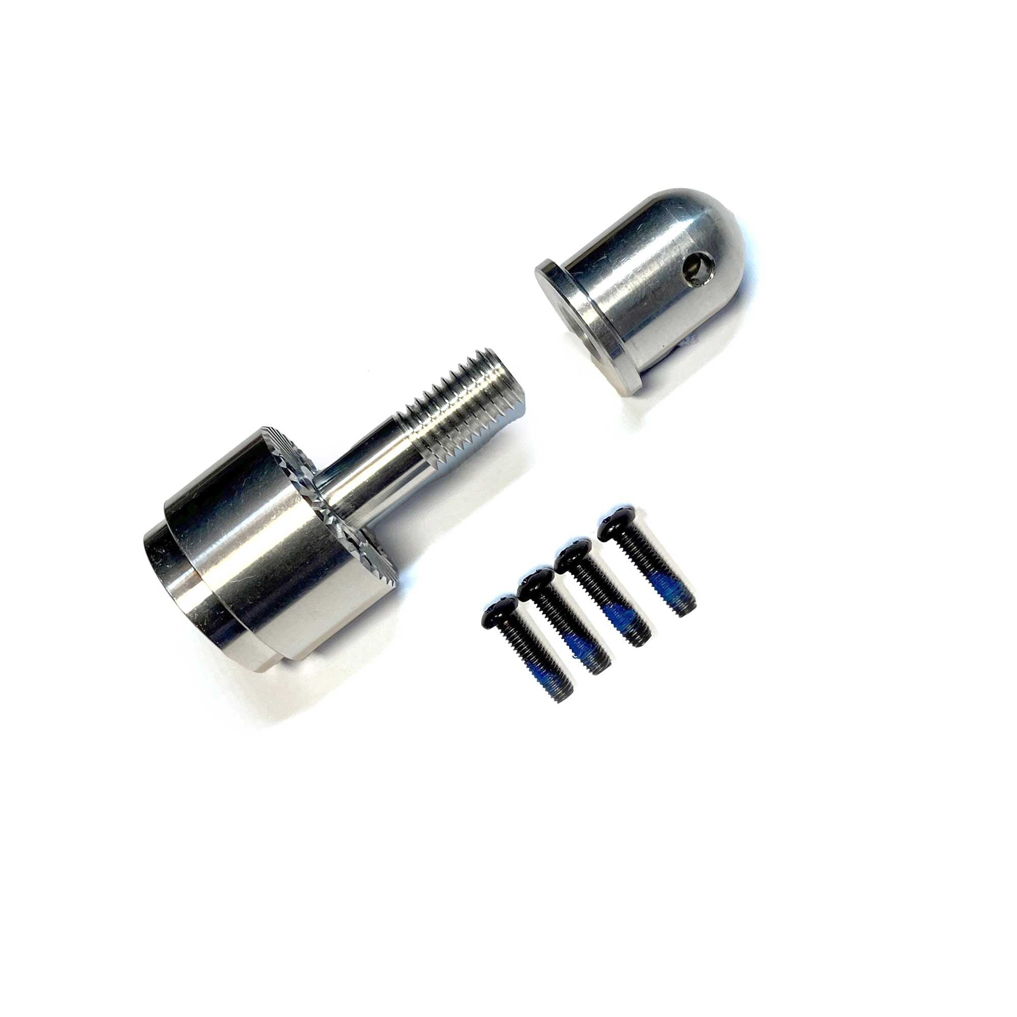 E-flite Prop Adapter And Spinner Nut: Beechcraft D18 - RC Aircraft Spares