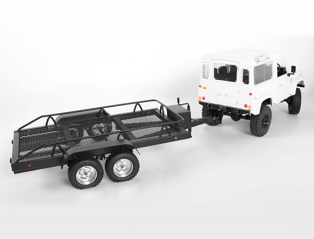 RC4WD BIGDOG 1/10 DUAL AXLE SCALE CAR/TRUCK TRAILER Z-H0003
