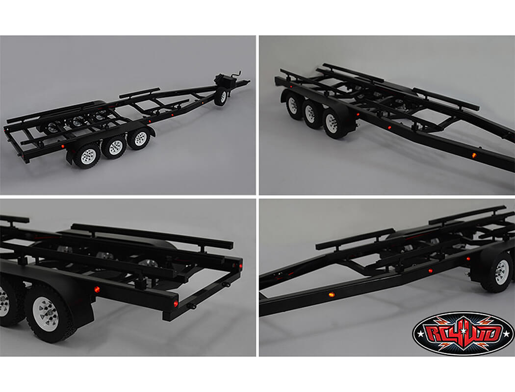 RC4WD BIGDOG 1/10 TRIPLE AXLE SCALE BOAT TRAILER Z-H0011