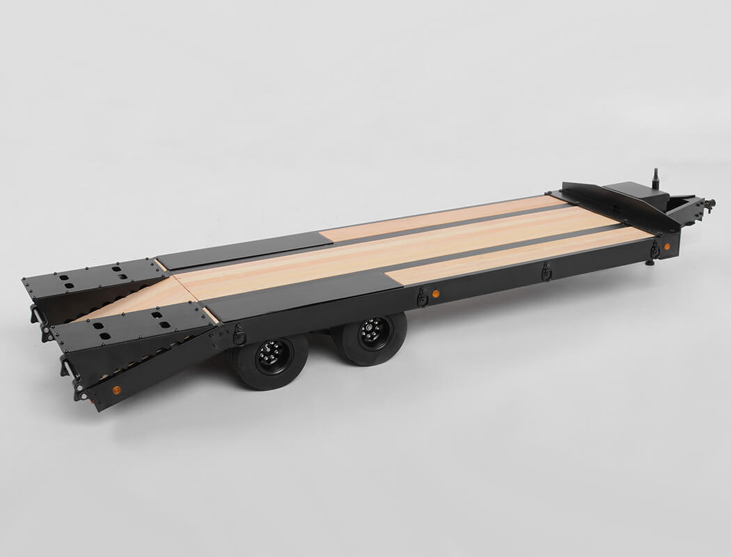 RC4WD BIGDOG 1/14 DUAL AXLE SCALE HEAVY EQUIPMENT TRAILER Z-H0015