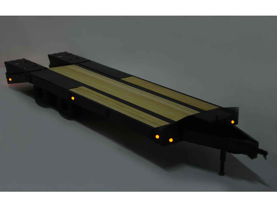 RC4WD BIGDOG 1/14 DUAL AXLE SCALE HEAVY EQUIPMENT TRAILER Z-H0015