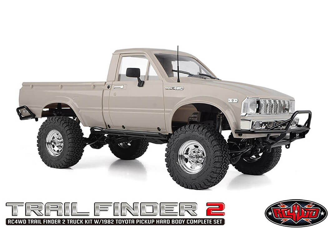 RC4WD TRAIL FINDER 2 TRUCK KIT WITH 1982 TOYOTA PICKUP BODY SET Z-K0070