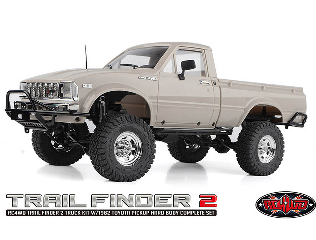 RC4WD TRAIL FINDER 2 TRUCK KIT WITH 1982 TOYOTA PICKUP BODY SET Z-K0070