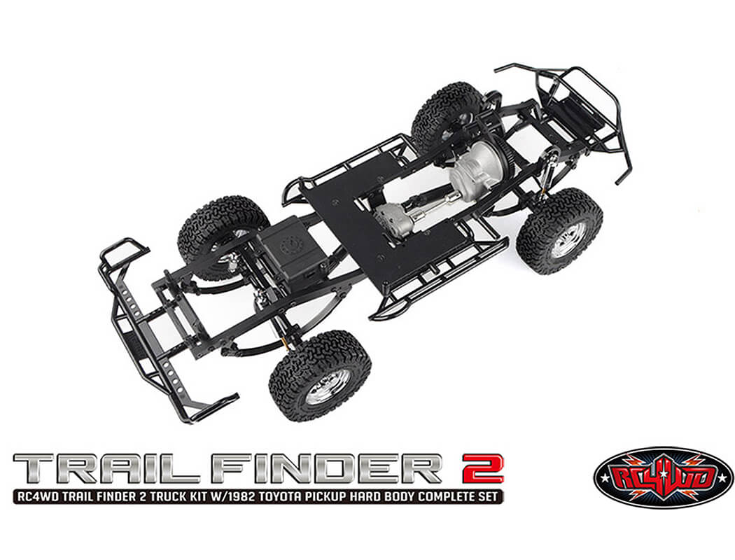 RC4WD TRAIL FINDER 2 TRUCK KIT WITH 1982 TOYOTA PICKUP BODY SET Z-K0070