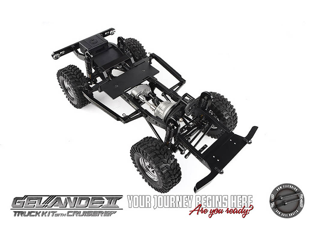 RC4WD Rc4Wd Gelande Ii Truck Kit With Cruiser Body Set 2025 Z-K0072