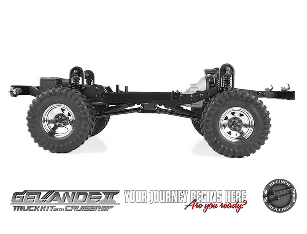 RC4WD Rc4Wd Gelande Ii Truck Kit With Cruiser Body Set 2025 Z-K0072