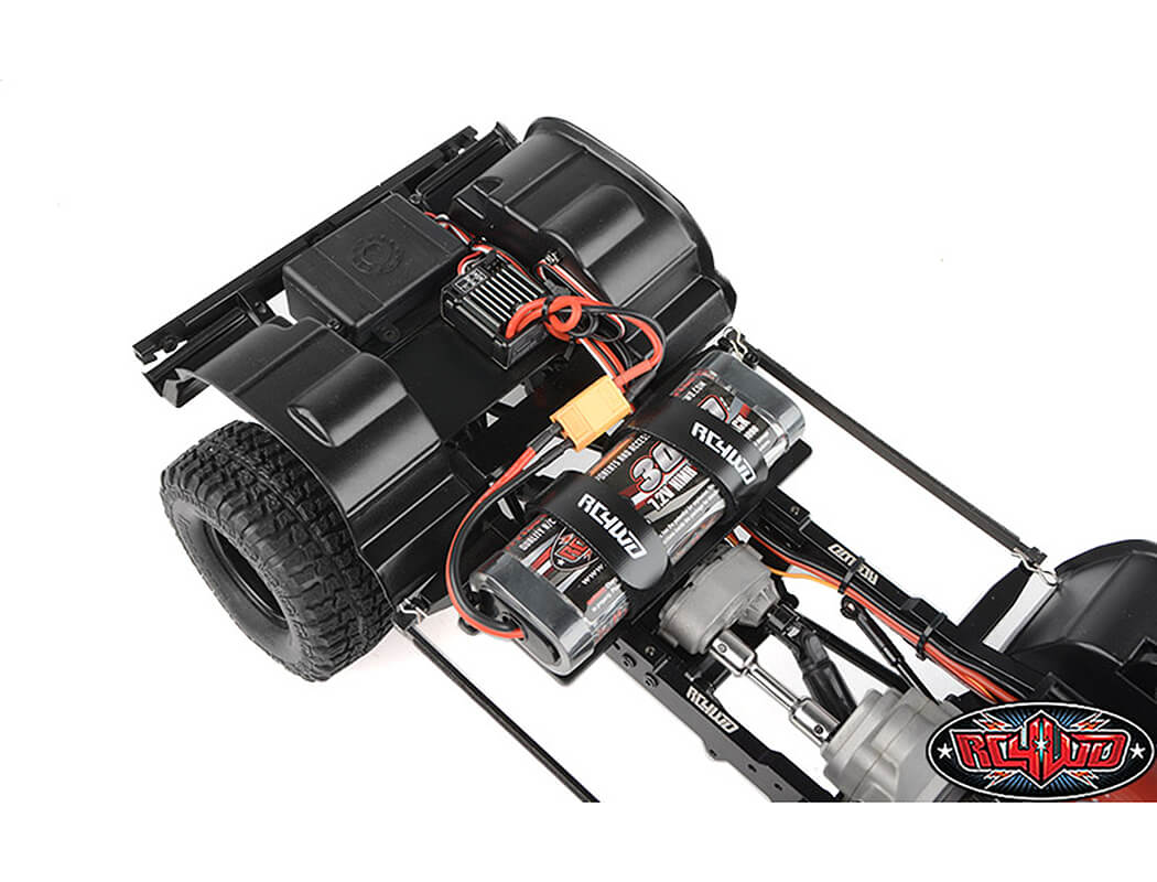 RC4WD Rc4Wd Gelande Ii Rtr With 2015 Land Rover Defender D90 Body Set (Grey) Z-RTR0065