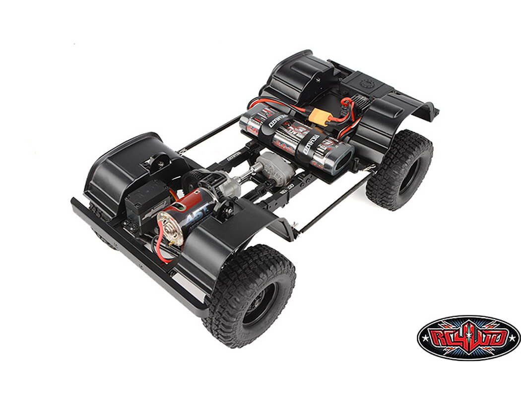 RC4WD Rc4Wd Gelande Ii Rtr With 2015 Land Rover Defender D90 Body Set (Grey) Z-RTR0065