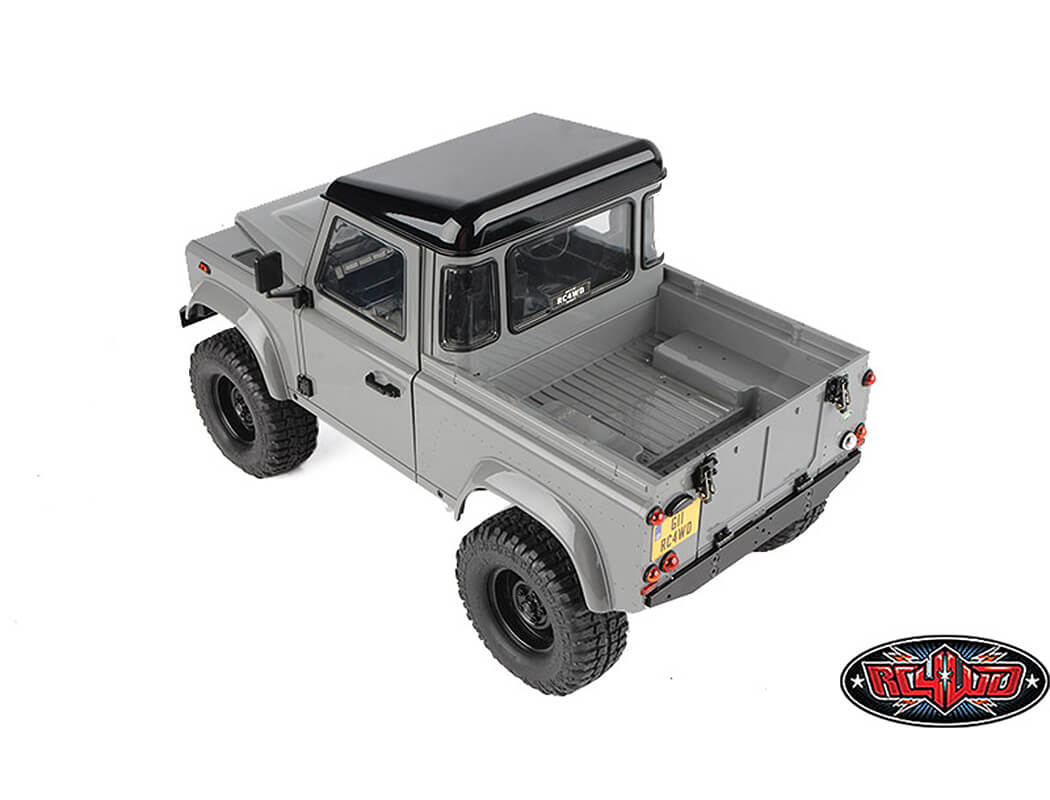RC4WD Rc4Wd Gelande Ii Rtr With 2015 Land Rover Defender D90 Body Set (Grey) Z-RTR0065