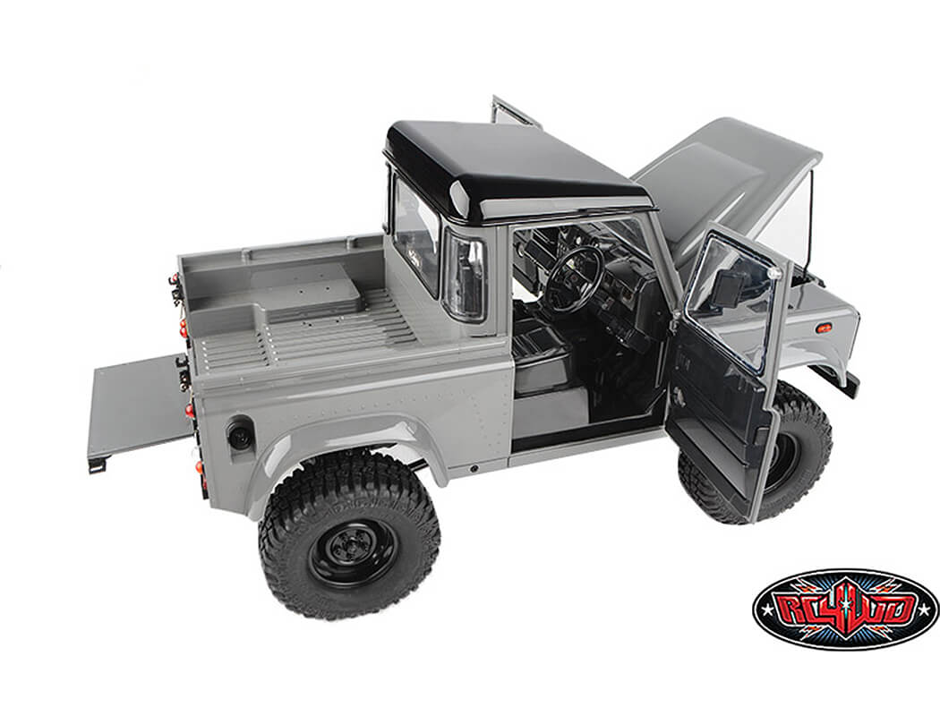 RC4WD Rc4Wd Gelande Ii Rtr With 2015 Land Rover Defender D90 Body Set (Grey) Z-RTR0065