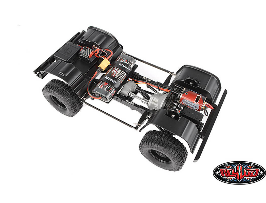 RC4WD Rc4Wd Gelande Ii Rtr With 2015 Land Rover Defender D90 Body Set (Grey) Z-RTR0065